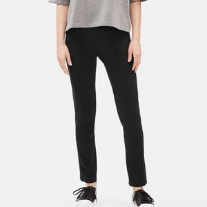 Eileen Fisher Black Stretch Fit Pants